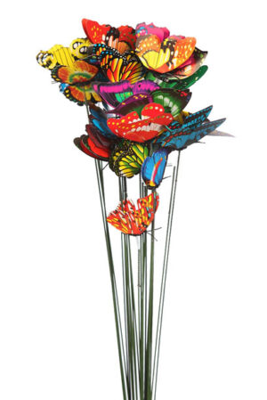 Picks 24 Mariposas 55cm (precio bolsa)