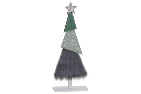 Arbol Madera 12.5x5x32 Gris