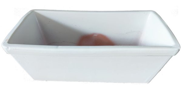 Jardinera 30x13 Blanca