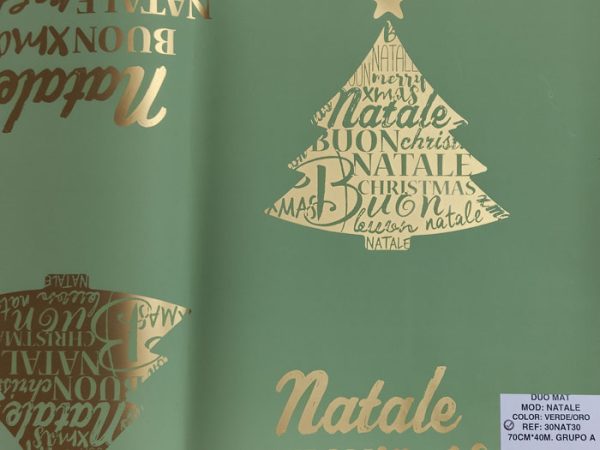 Bobina Dou Mat Natale Verde 70x40m