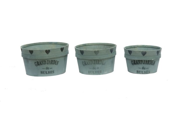 Maceteros Verde Set 3