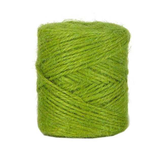 Cordón Yute 100gr Verde
