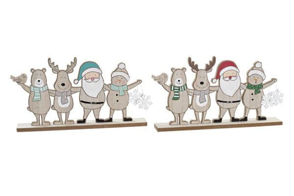 Navidad Madera 30x4x17