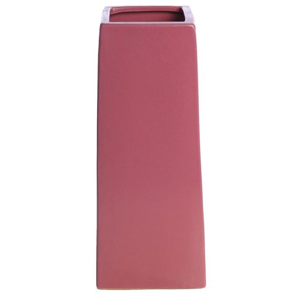 Jarrón Cerámica 31cm Fucsia