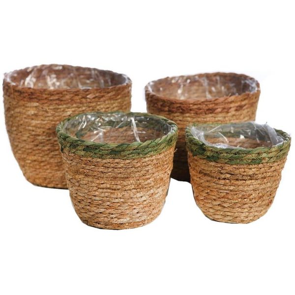Cubremacetas Yute Set 3