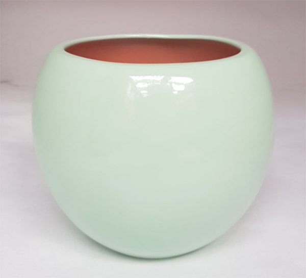 Maceta Traviata 13.5 Verde Menta
