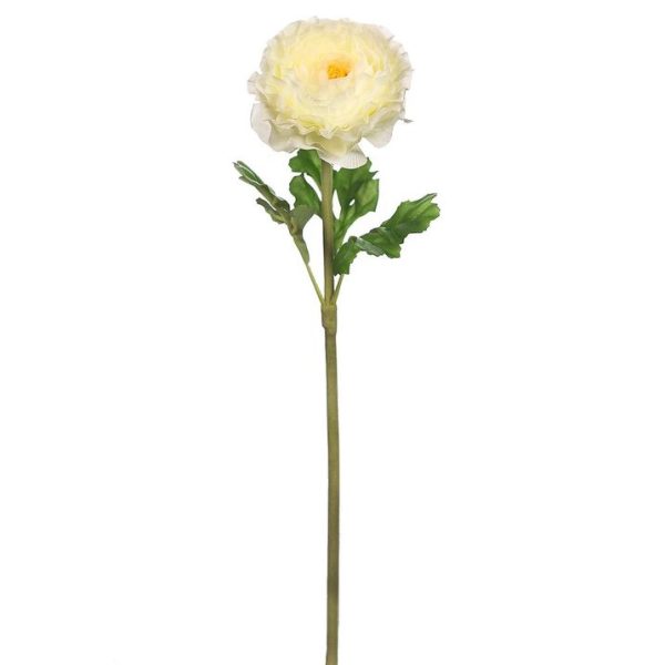 Vara Ranúnculo 56cm Blanco