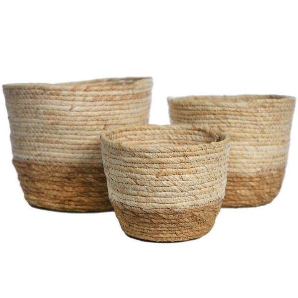 Macetero Yute Set 3
