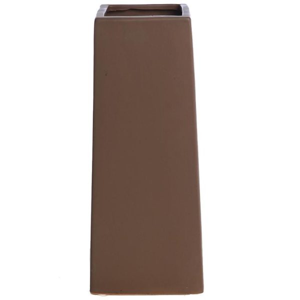 Jarrón Cerámica 31cm Marrón