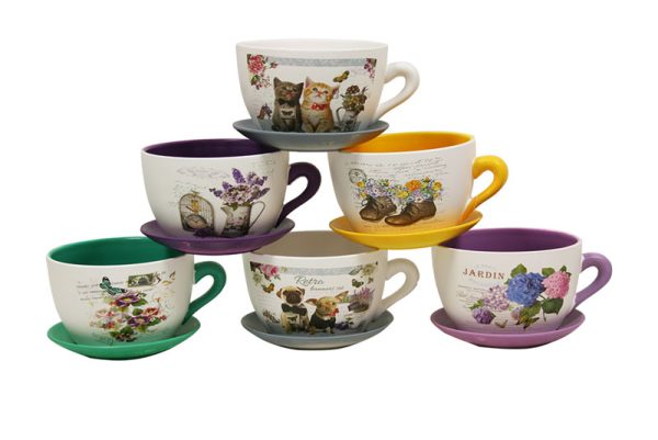 Taza Colores Surtidos Set 6