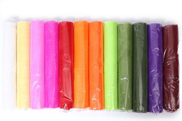 Rollo Sinamay 54x10m Rosa