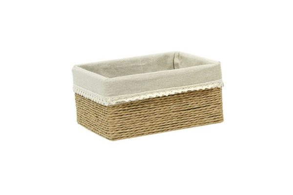 Caja Tiras Papel Beige 32x42x12
