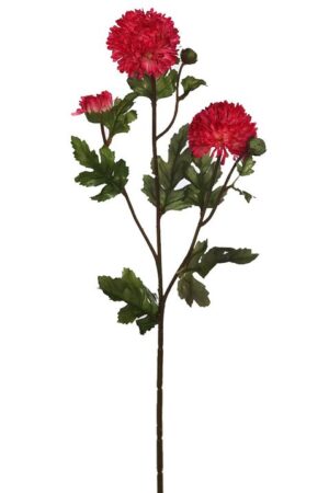 Vara Pompom 72cm Fucsia