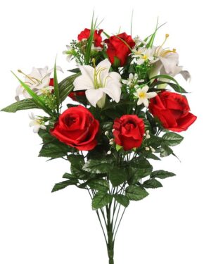 Ramo Red. Rosas y Lilium Rojo