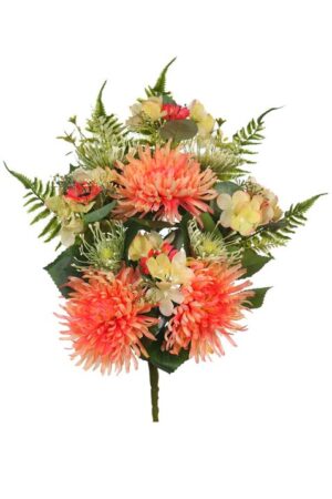 Ramo Front. Crisantemo 50cm Lila