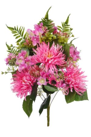 Ramo Front. Crisantemo 50cm Rosa