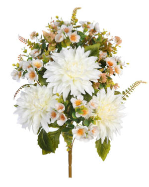 Ramo Red. Dalia 50cm Blanco