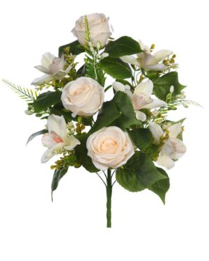 Ramo Red. Cymbidium Rosas 46cm Blanco