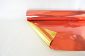 Bobina Polip. Brillo y Mate Rojo-Oro 70x50