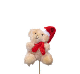Pick Osito Papa Noel 10x8x50cm