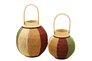 Farolillo Redondo Multicolor Set 2 24x25 20x20