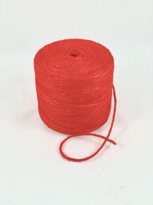 Cordón Yute 4x500 gr Rojo