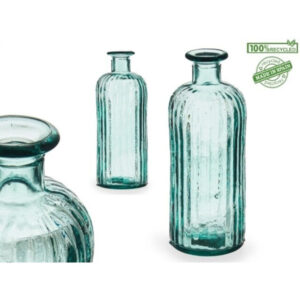 Botella Cristal Rayada 28cm