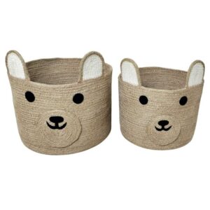Cesto Mimbre Infantil 30x23 (Set 2)