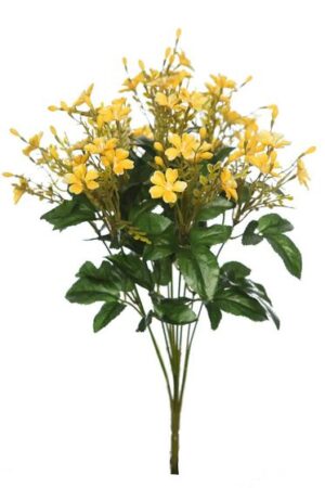 Ramo Front. Flor Cera 45cm Amarillo