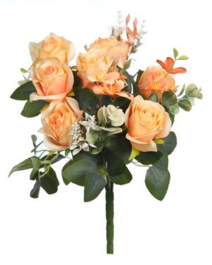 Ramo Red. Rosas 35cm Salmón